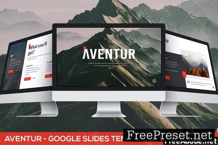 Aventur - Google Slides Presentation Template XVCSRX