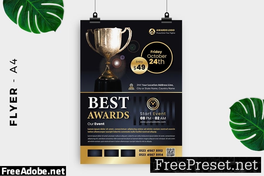 Award Flyer Design