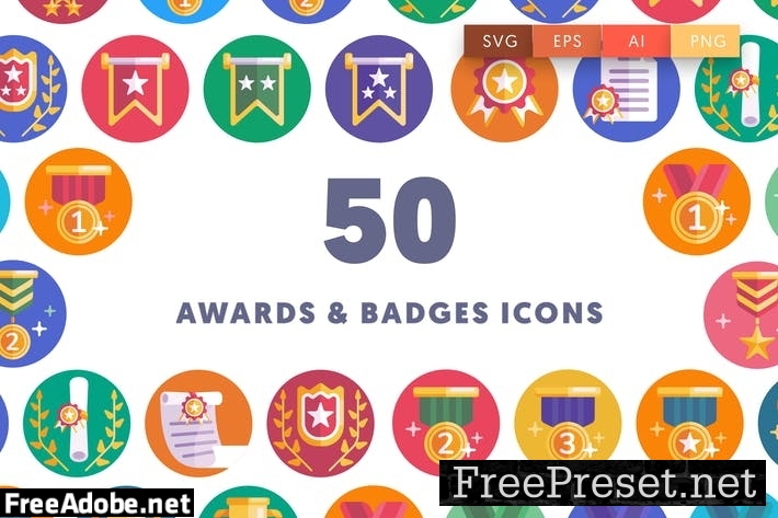 Awards & Badges Icons S2SRN4R