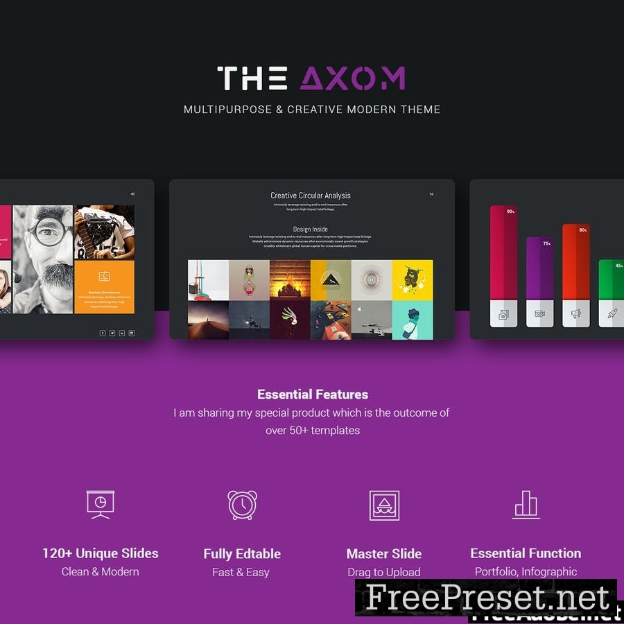 Axom Google Slide Template