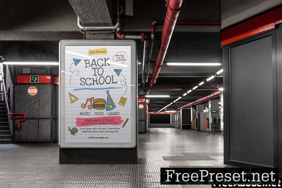 Back To School - Flyer Template