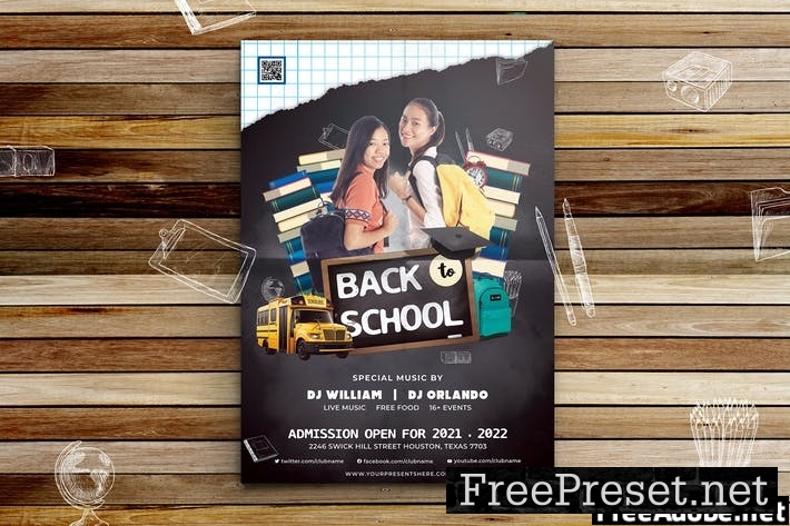 Back to School Flyer Vol.01 7ZB2GLG