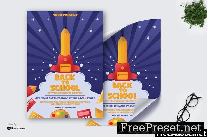 Back To School Poster vol.01 KF C3JLR6R