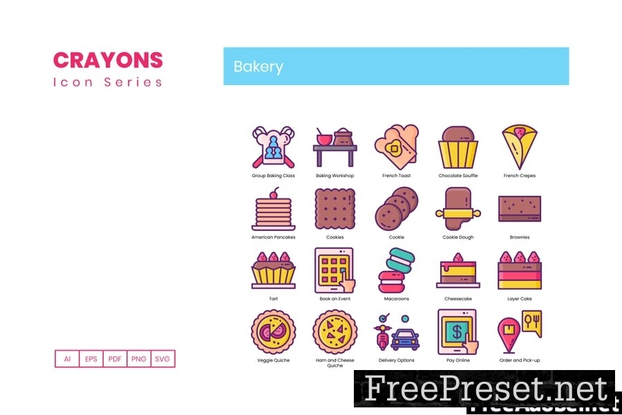 Bakery Icons JTPDQLF