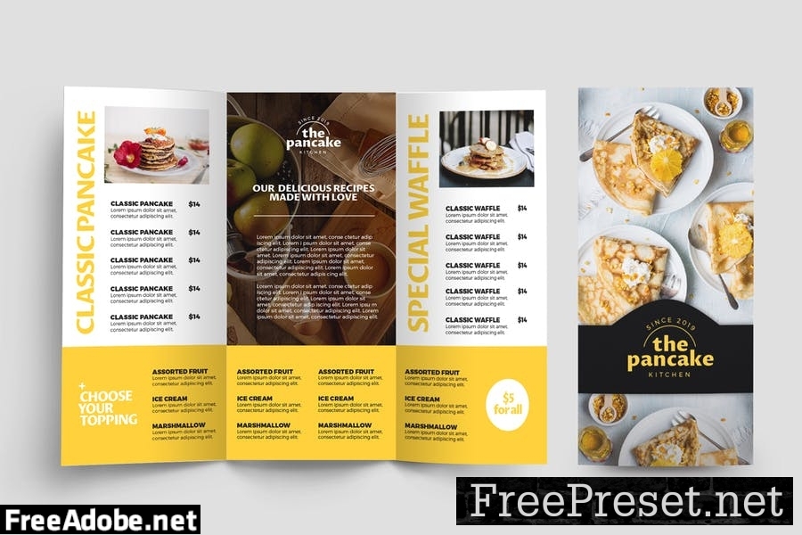 Bakery Trifold Brochure