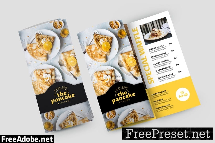 Bakery Trifold Brochure