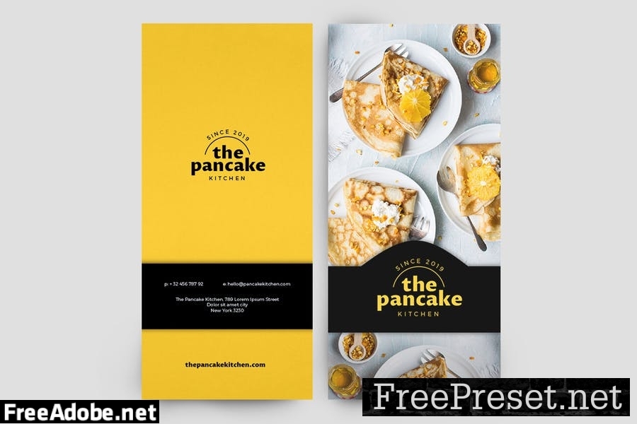 Bakery Trifold Brochure