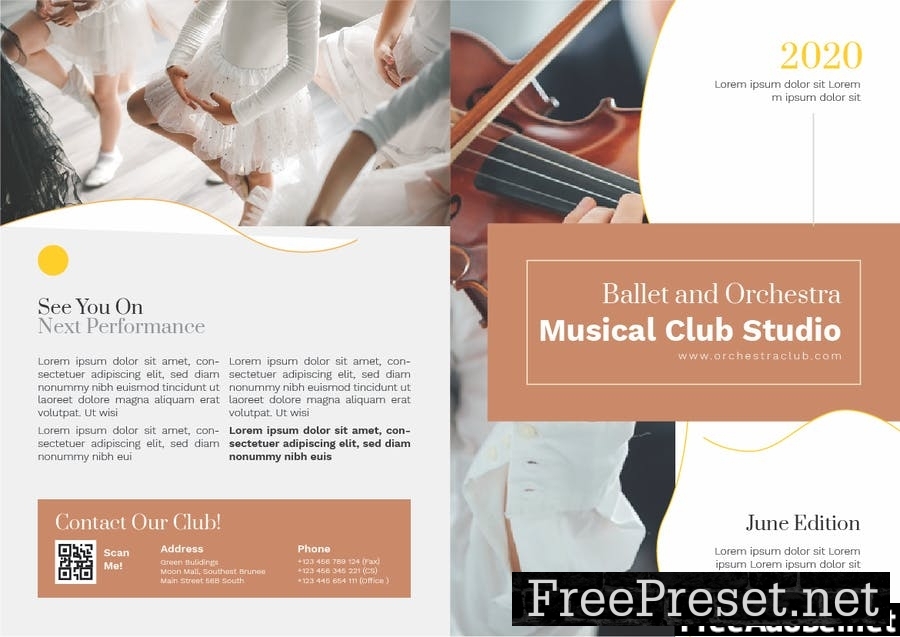 Ballet Studio And Orchestra Brochure