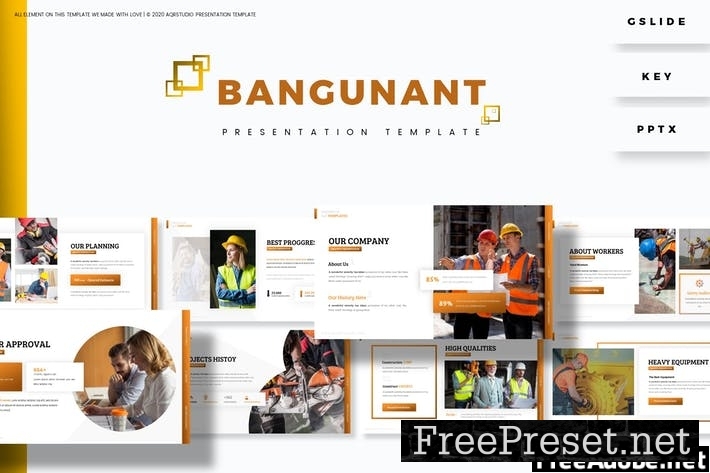 Bangunant - Presentation Template HV9VB96