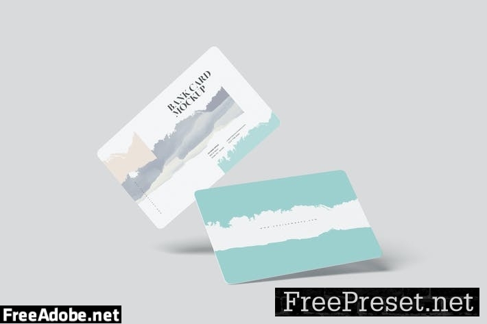 Bank Card Mockups XD5DSJ2