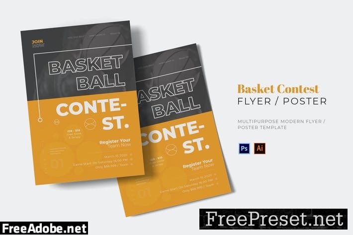 Basket Contest Flyer AHPAH5B