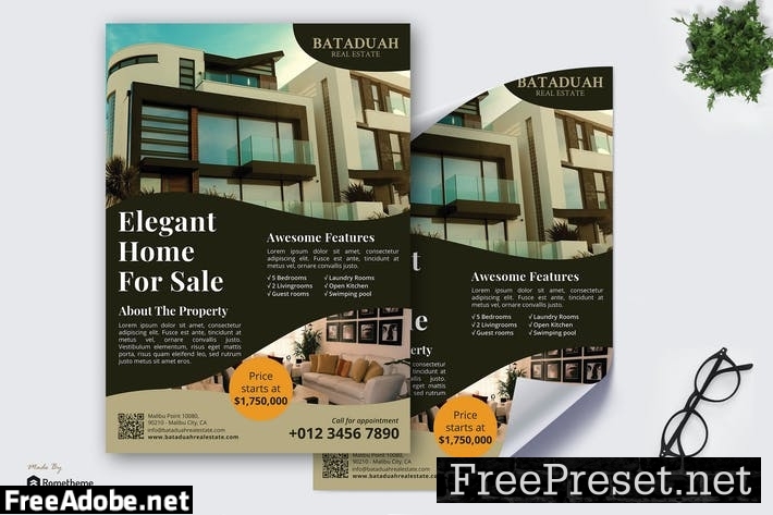 Bataduah Real Estate - Promotion Poster RB NAFF64T