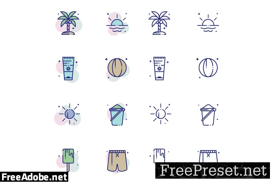 Beach Icon Pack