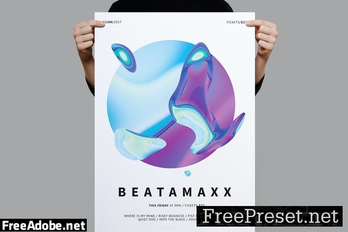 Beatamaxx Poster / Flyer HPCS32