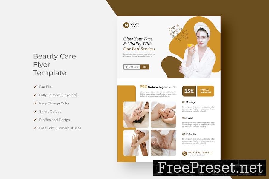 Beauty Care Flyer F8NV84R