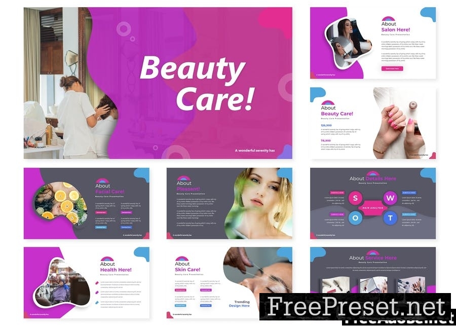 Beauty Care | Google Slides Template YRU2TSV