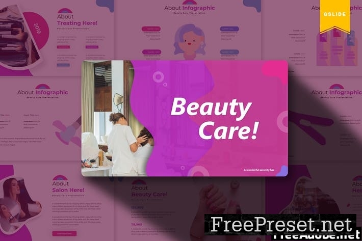 Beauty Care | Google Slides Template YRU2TSV