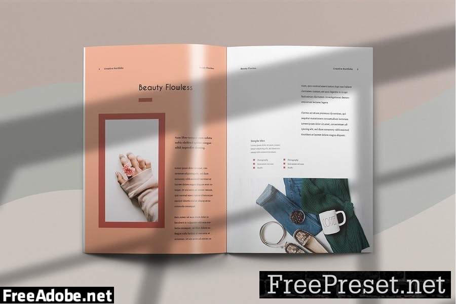 Beauty Flawless - Magazine Template