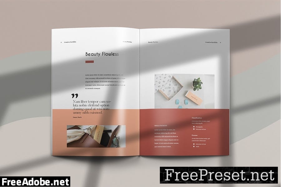 Beauty Flawless - Magazine Template