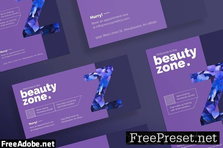 Beauty Salon Flyer and Poster Template SBXPL7