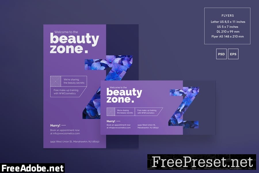 Beauty Salon Flyer and Poster Template