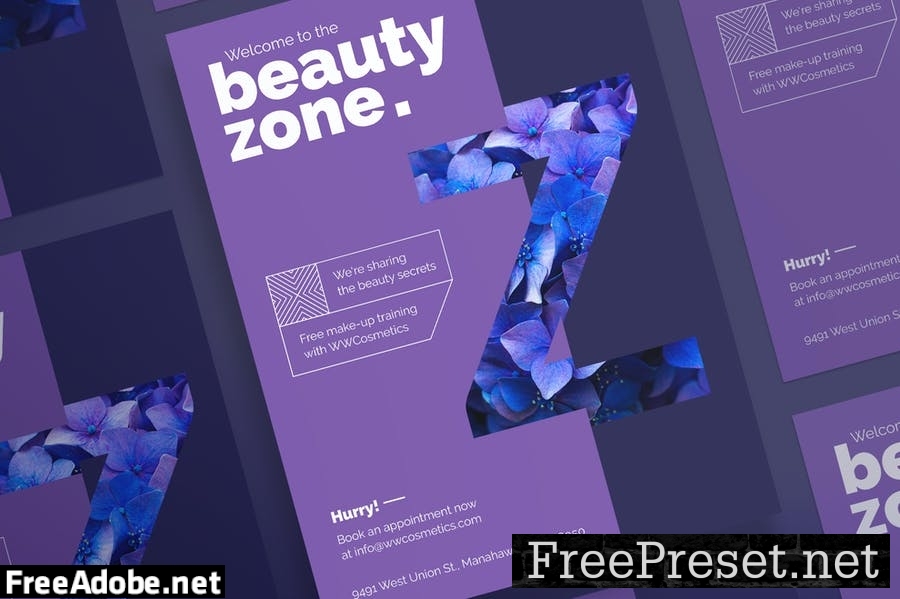 Beauty Salon Flyer and Poster Template