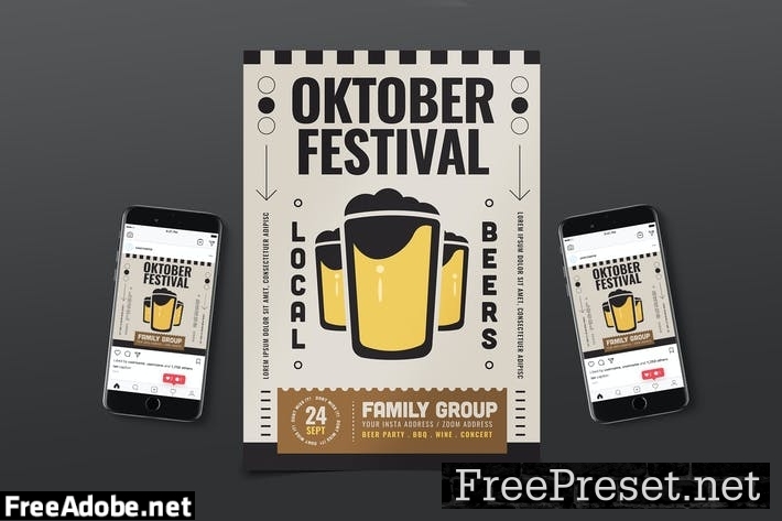 Beer Festival Flyer Pack BFEZY4T