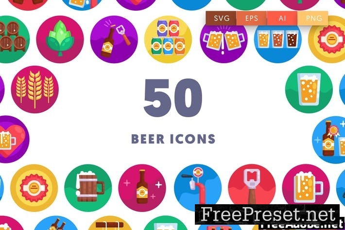 Beer Icons HDBZ3D5