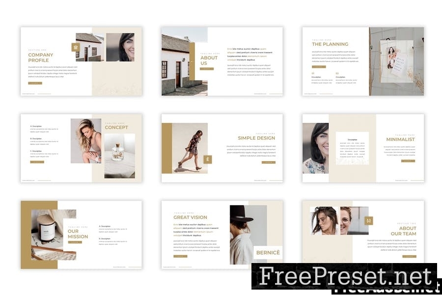 Bernice Presentation Template