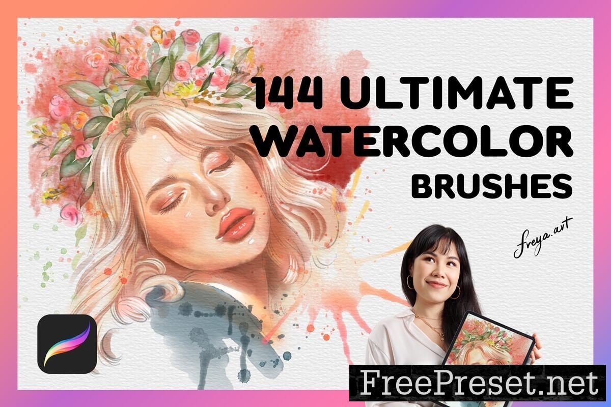 Best Watercolor Brushes Procreate 7513781