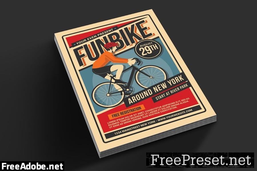 Bicycle Event Flyer