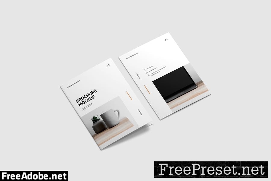 Bifold Brochure Mockup