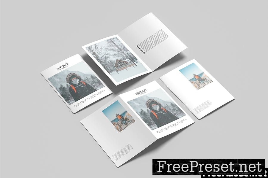 Bifold Brochure Mockup V.2