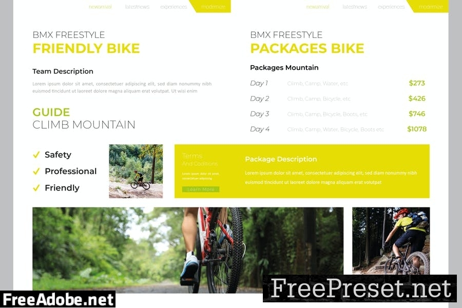 Bike Mountain Brochure