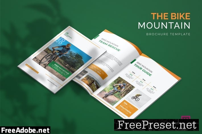 Bike Mountain - Brochure Template MY2U47B