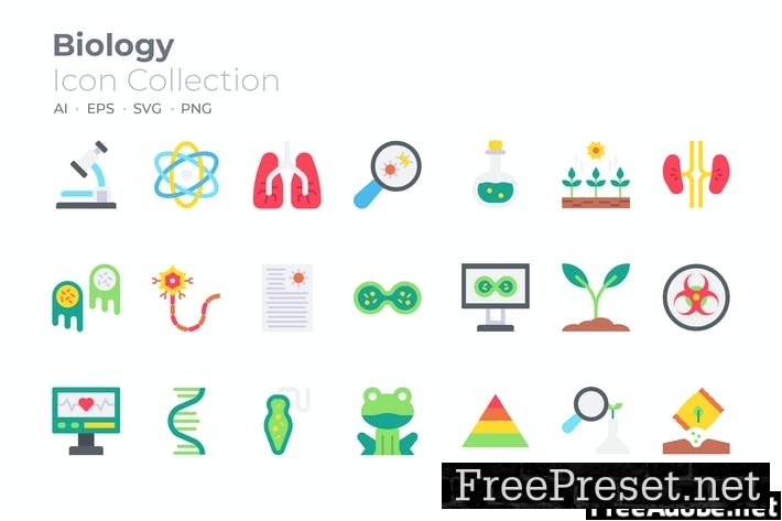 Biology Color Icon M9FMX8Y