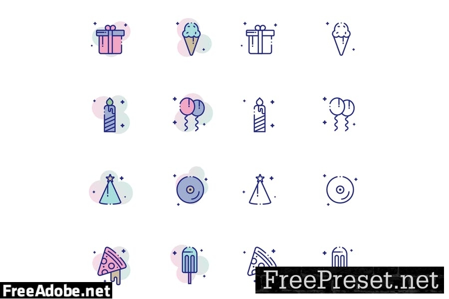 Birthday Icon Pack