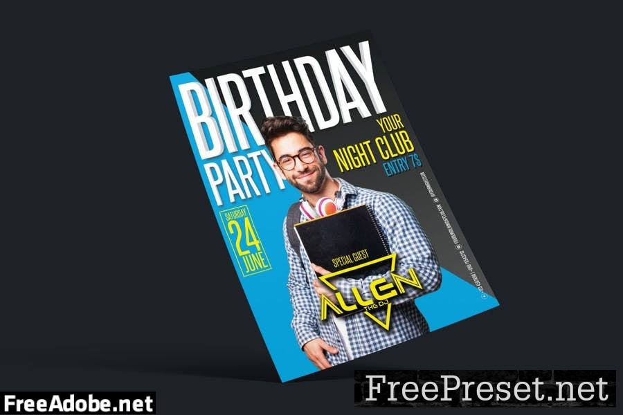 Birthday Party Flyer