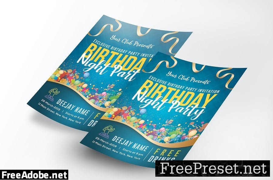 Birthday Party Poster