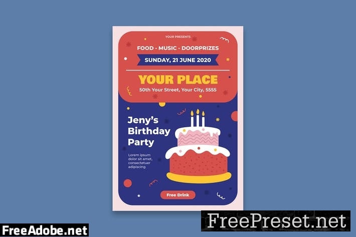 Birthday Poster R8X9JWB