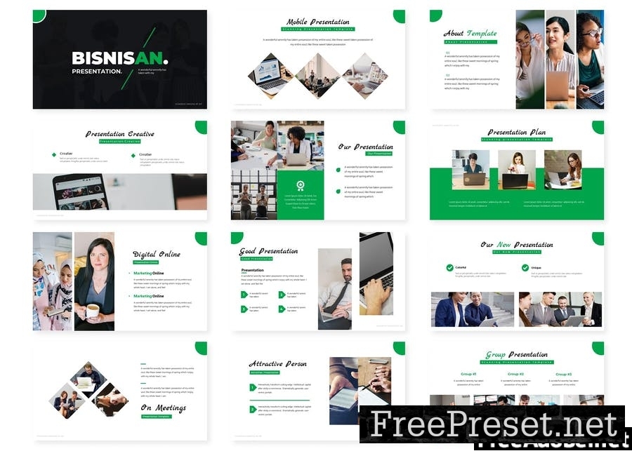 Bisnisan - Presentation Template