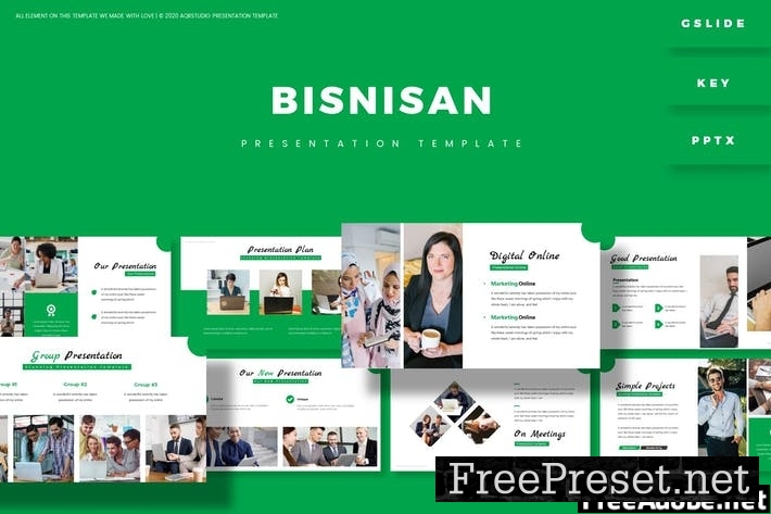 Bisnisan - Presentation Template 2Z2TZ74