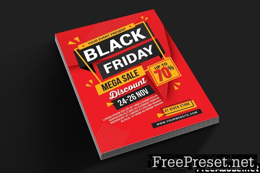 Black Friday Event Flyer