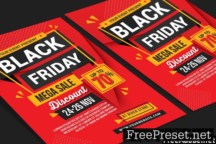 Black Friday Event Flyer