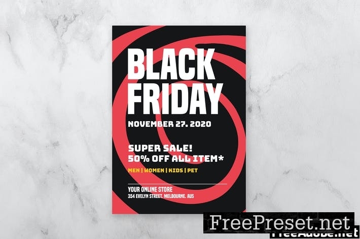 Black Friday Flyer U9L46FP