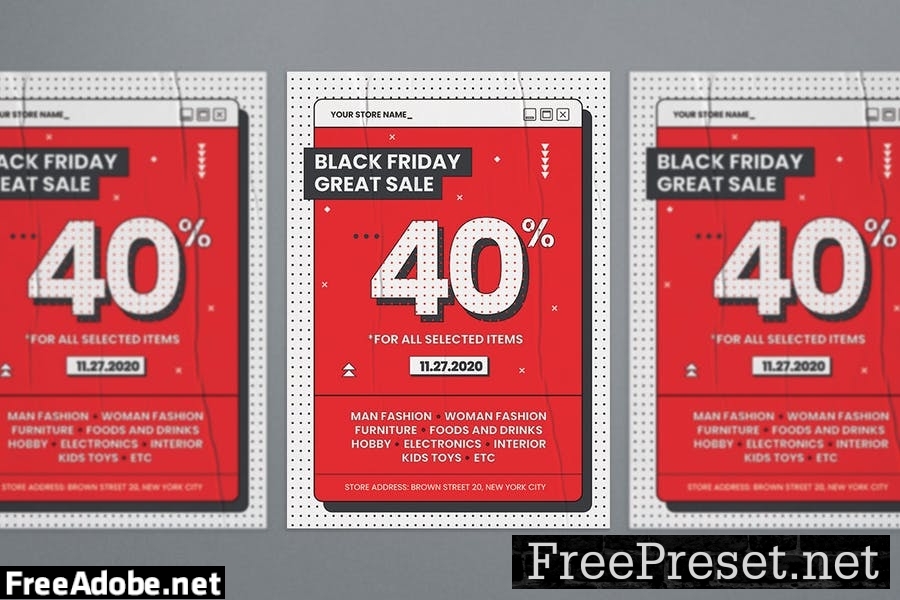 Black Friday Flyer HUMTZCW