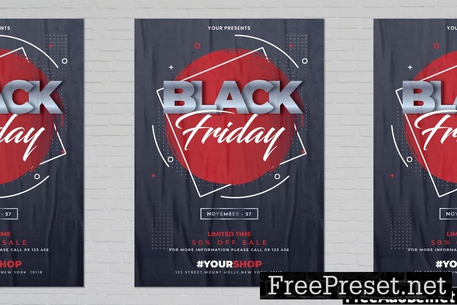 Black Friday Flyer Template 9YZTGEK