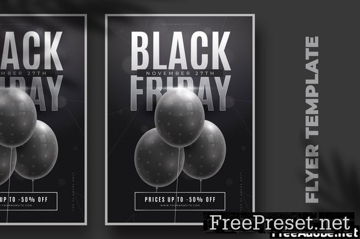 Black Friday Flyer Template L9A3WFG