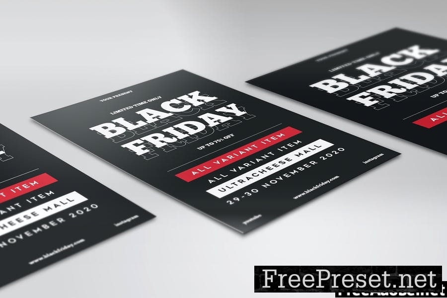 Black Friday Flyer Template Vol. 02 GMBL8WM