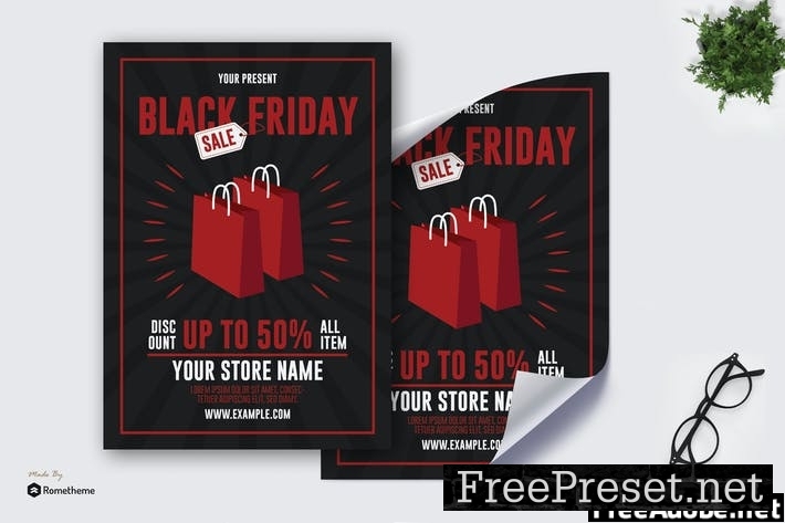 Black Friday Sale Poster vol.01 KF JSBVVZM